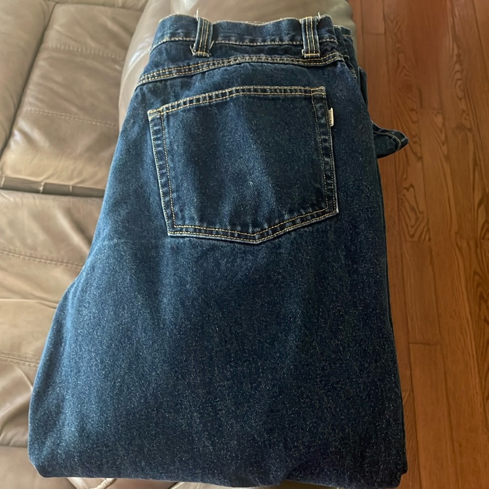 Red head jeans